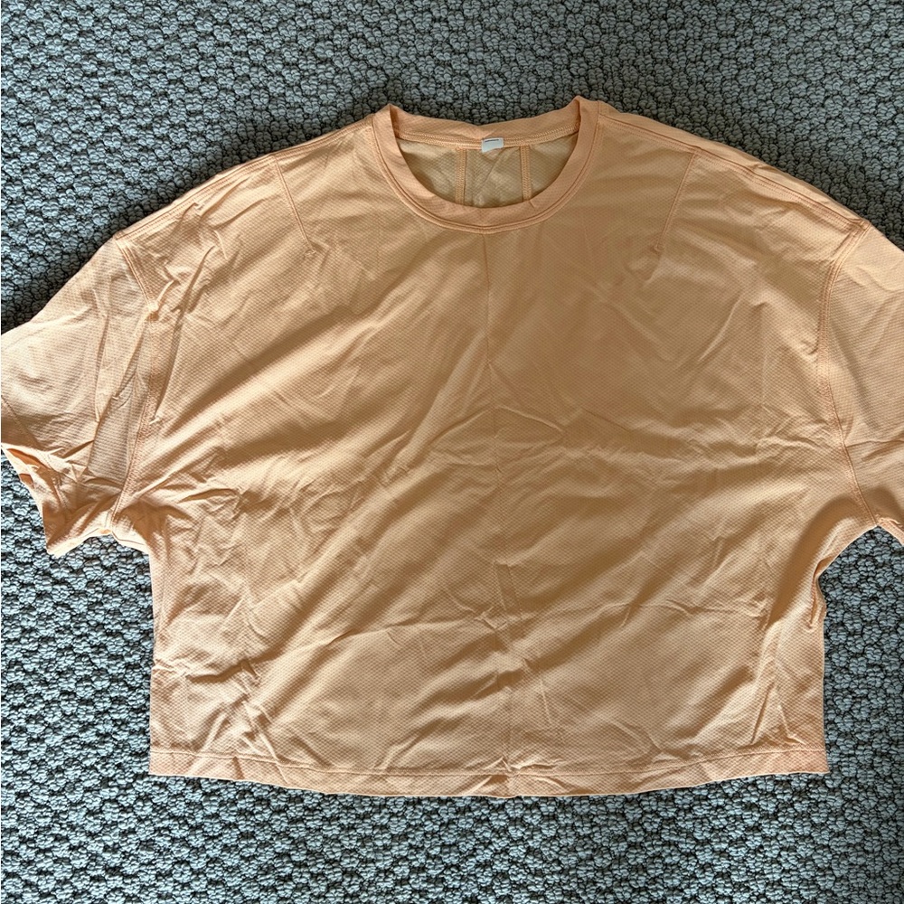 Women's Lululemon Orange Active Top